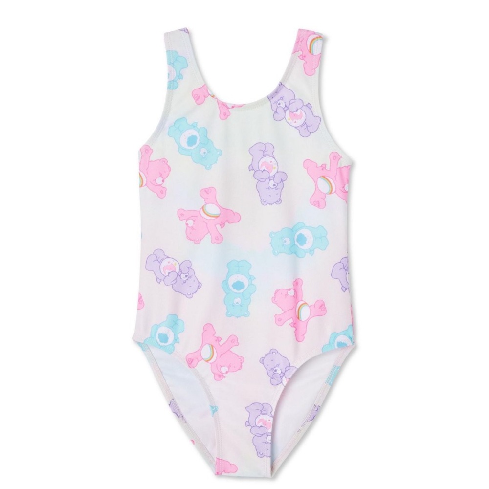 NWT Care Bears Girls' Large 10-12 Swimsuit